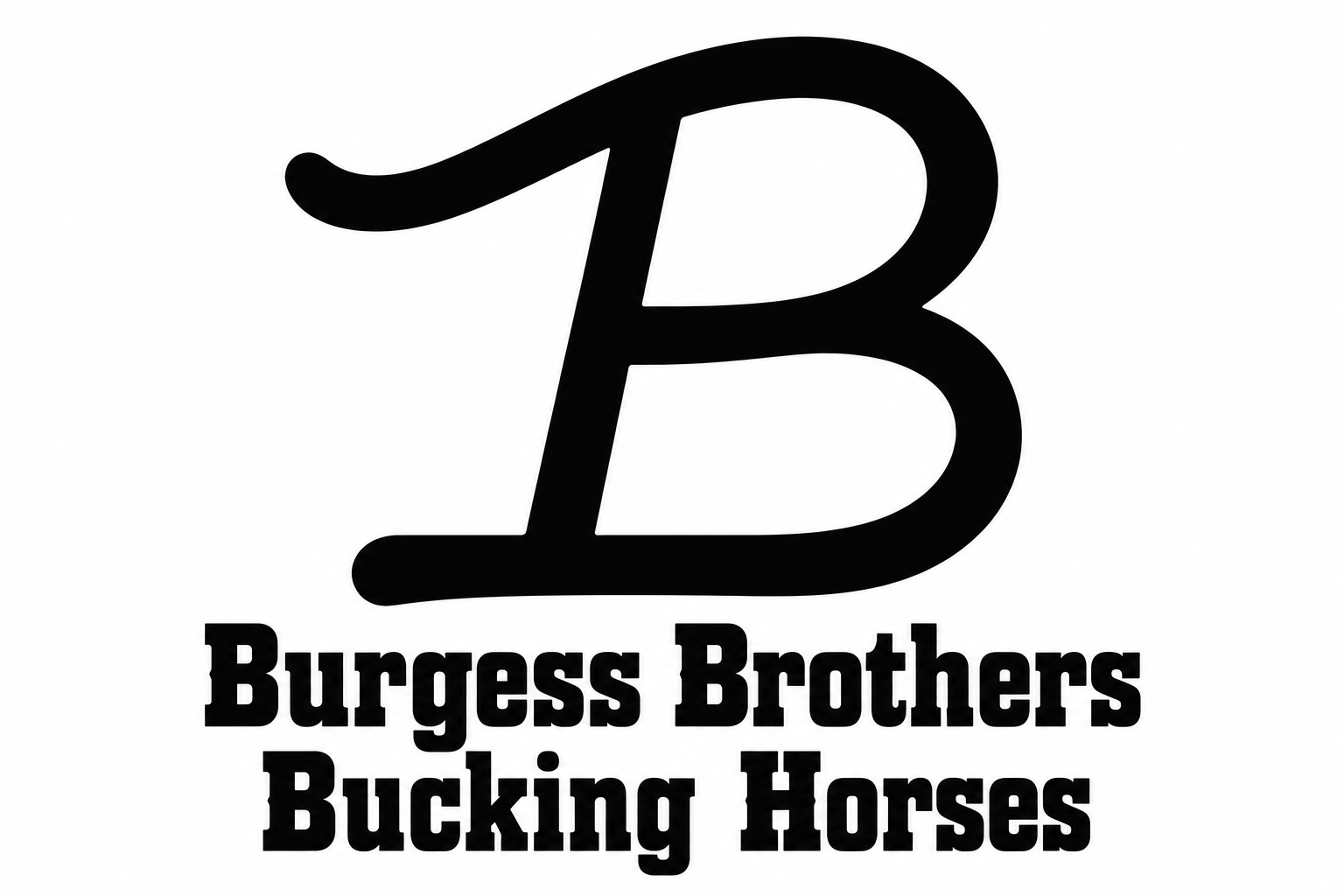 Burgess Brothers Bucking Horses